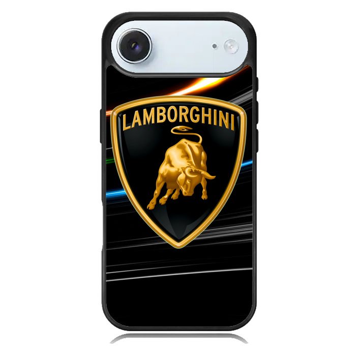 lamborghini logo black iPhone 17 Air Case BC1243