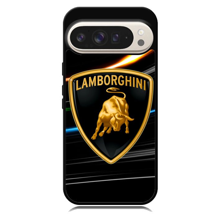 lamborghini logo black Google Pixel 10 Pro XL Case BC1243