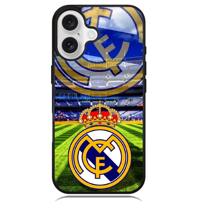 Real Madrid logo Case iPhone 16 BC1246