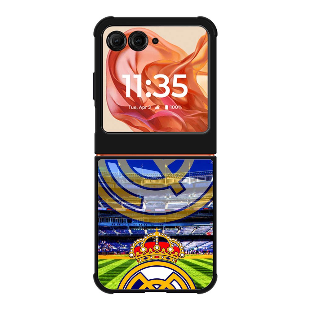 Real Madrid logo Motorola Moto Razr 2025/2024 , Moto Razr 60/50 Case BC1246