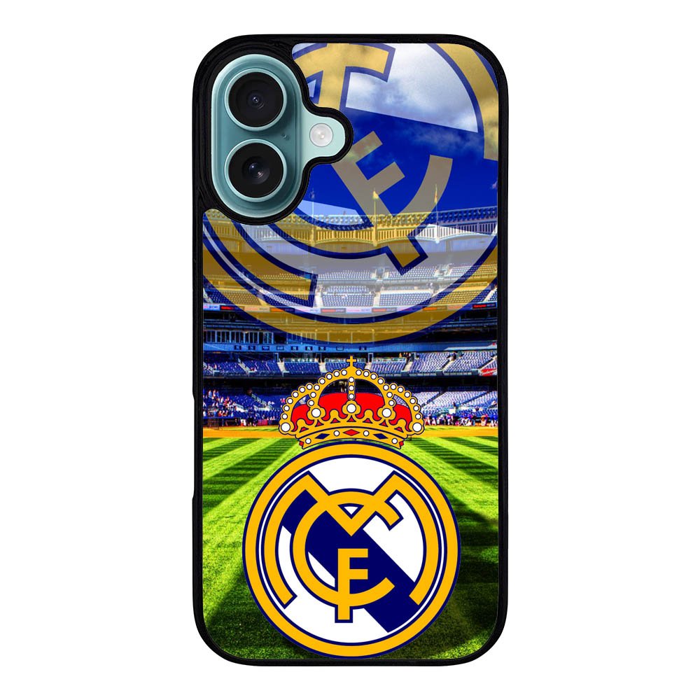 Real Madrid logo Case iPhone 16 Plus BC1246
