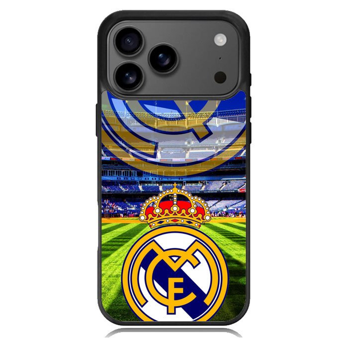 Real Madrid logo iPhone 17 Pro Max Case BC1246