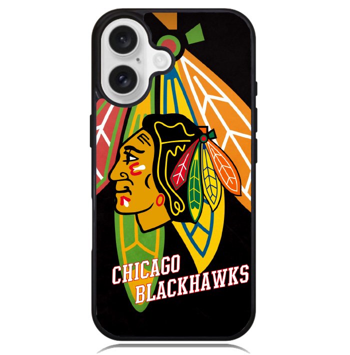 Chicago Blackhawks Case iPhone 16 BC1253