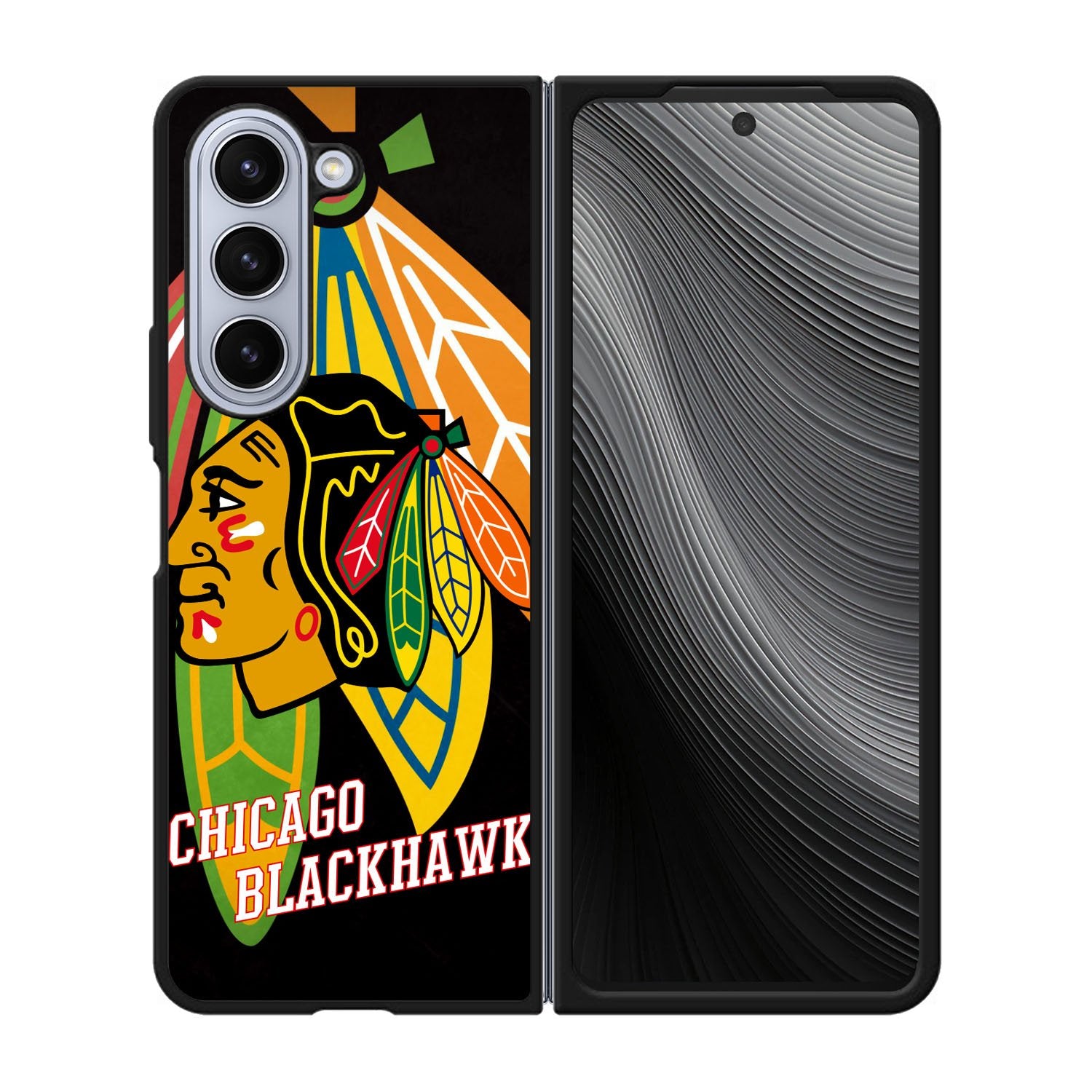 Chicago Blackhawks Case Samsung Galaxy z Fold 5 5G BC1253
