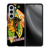 Chicago Blackhawks Case Samsung Galaxy z Fold 5 5G BC1253