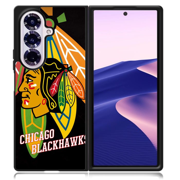 Chicago Blackhawks Samsung Galaxy Z Fold 7 5G Case BC1253