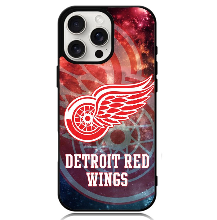 Detroit Red Wings Case iPhone 16 Pro Max BC1254