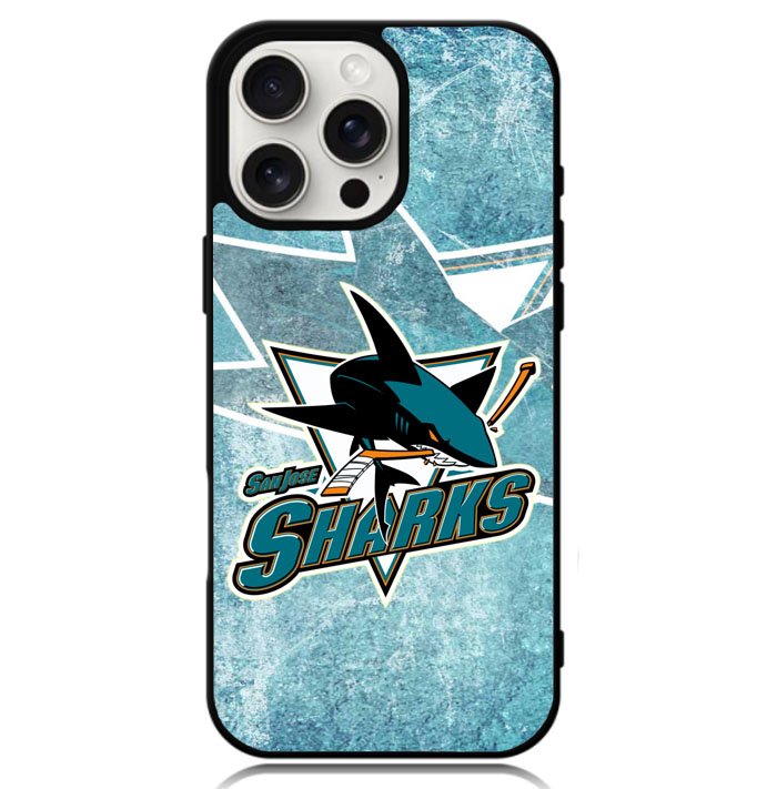 San Jose Sharks Case iPhone 16 Pro BC1256