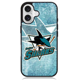 San Jose Sharks Case iPhone 16 BC1256
