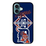Detroit Tigers Case iPhone 16 Plus BC1261
