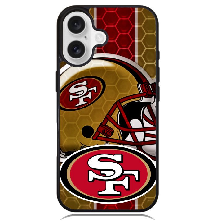 San Francisco 49ers logo Case iPhone 16 BC1268