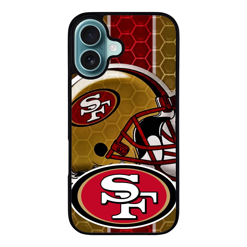 San Francisco 49ers logo Case iPhone 16 Plus BC1268