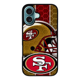 San Francisco 49ers logo Case iPhone 16 Plus BC1268