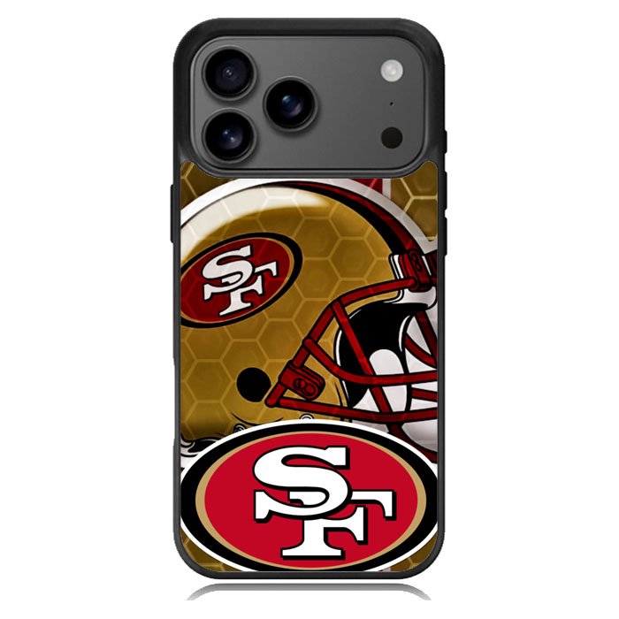 San Francisco 49ers logo iPhone 17 Pro Max Case BC1268