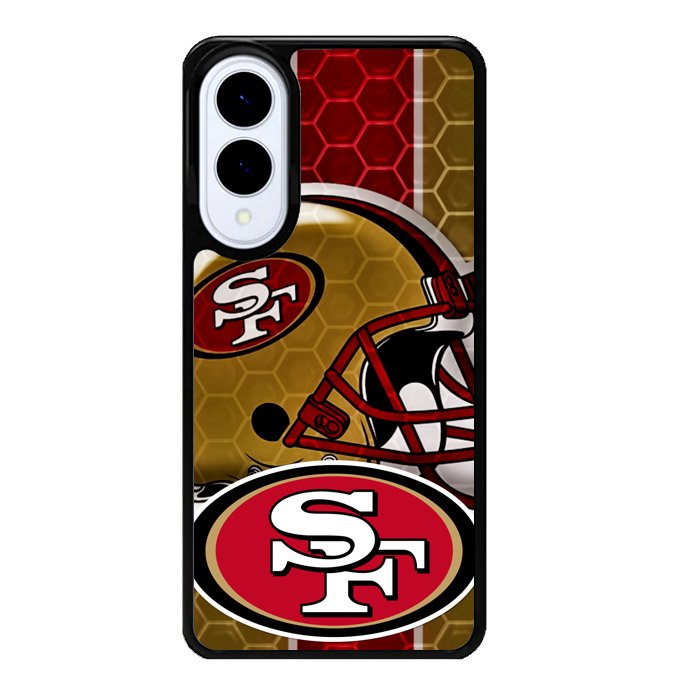 San Francisco 49ers logo Samsung Galaxy S25 Edge Case BC1268