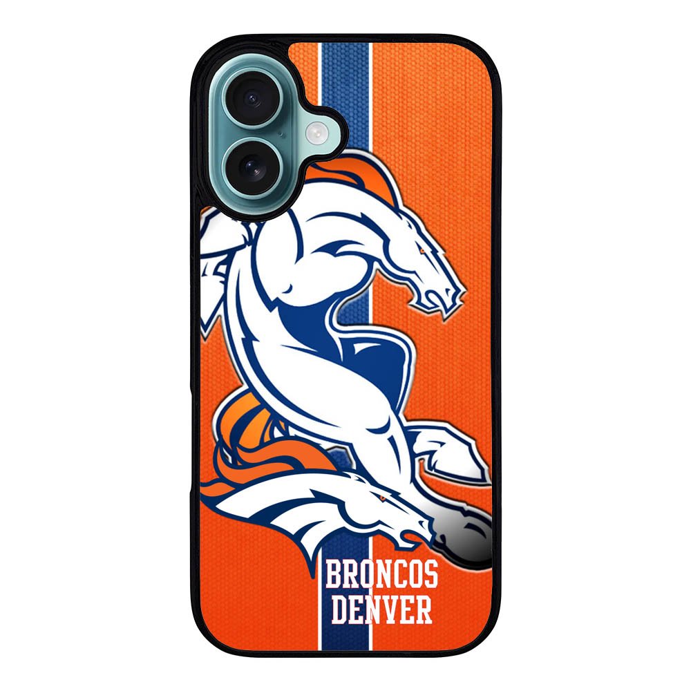 Denver Broncos Case iPhone 16 Plus BC1270
