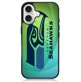 Seattle Seahawks Logo Case iPhone 16 BC1271