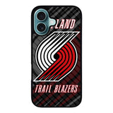 Portland Trail Blazers Case iPhone 16 Plus BC1282
