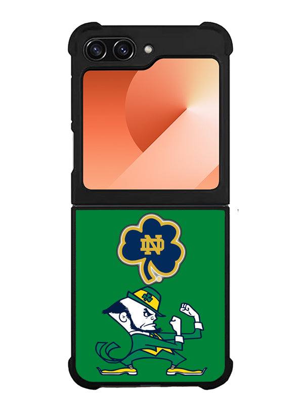 Notre Dame Fighting Irish logo Case Samsung Galaxy Z Flip 6 5G BC1293