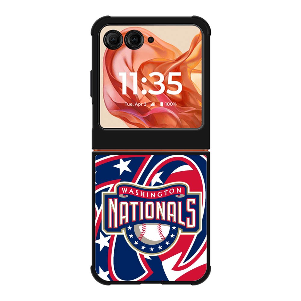 Washington Nationals Motorola Moto Razr 2025/2024 , Moto Razr 60/50 Case BC1299
