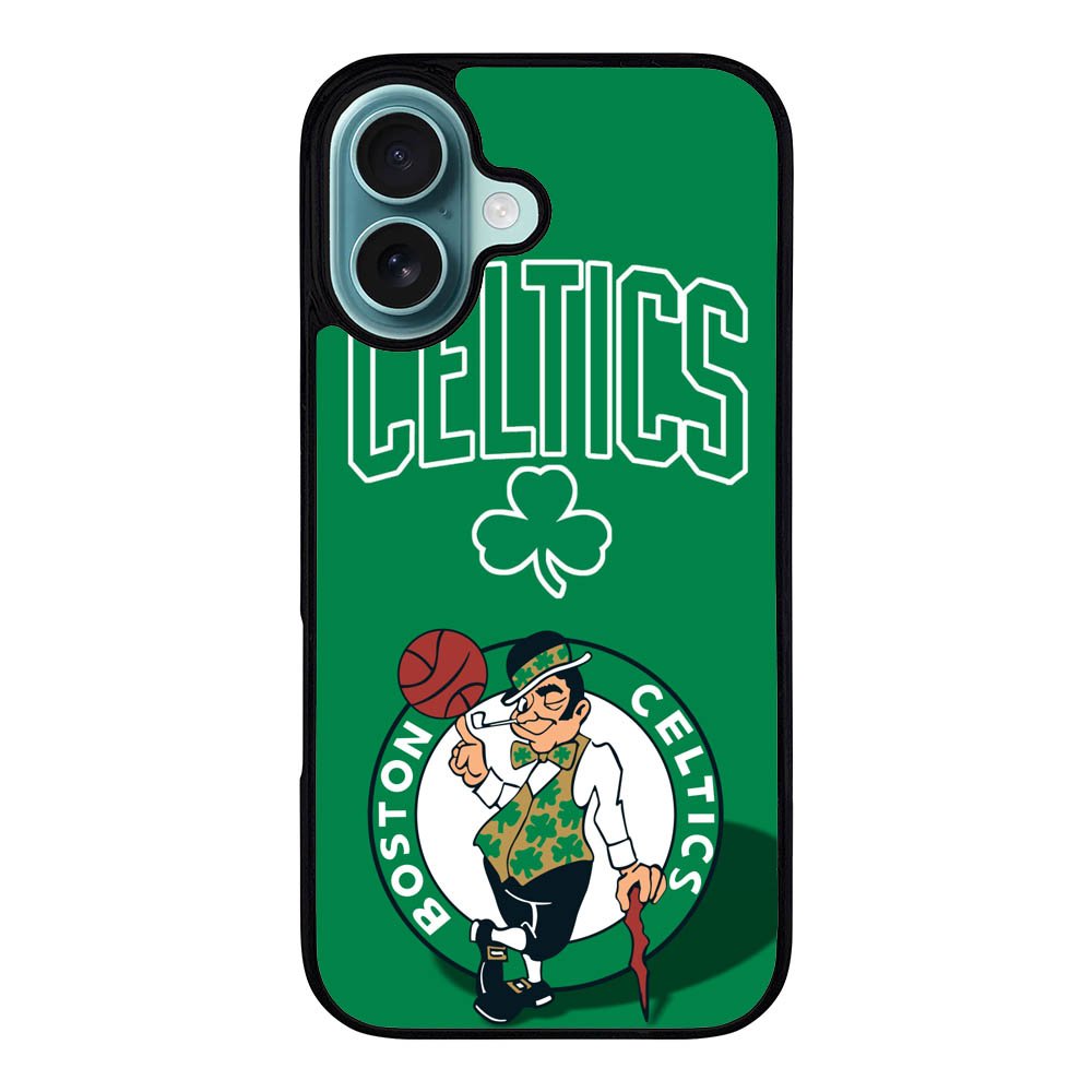 Boston Celtics Case iPhone 16 Plus BC1300