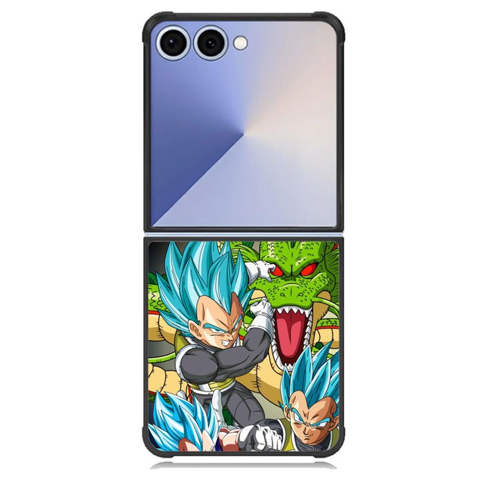 vegeta super saiyan god blue Samsung Galaxy Z Flip 7 Case BC1304