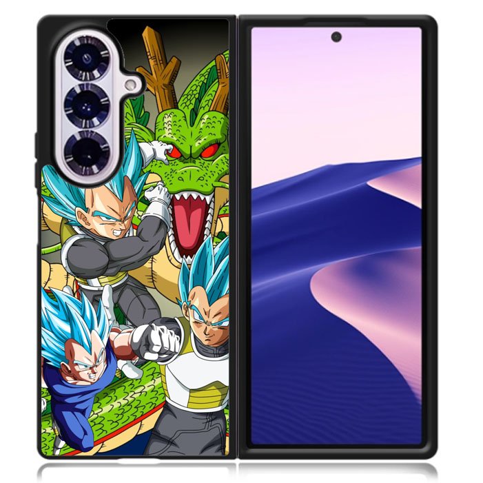 vegeta super saiyan god blue Samsung Galaxy Z Fold 7 5G Case BC1304
