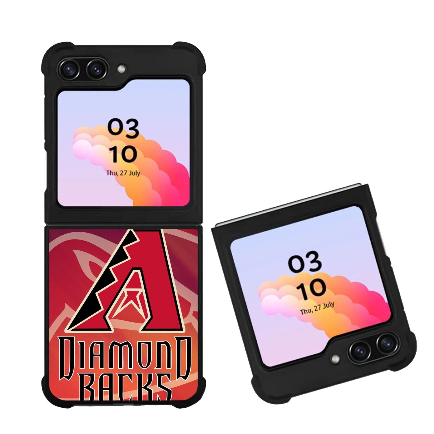 Diamondback Baseball Case Samsung Galaxy Z Flip 5 5G BC1306