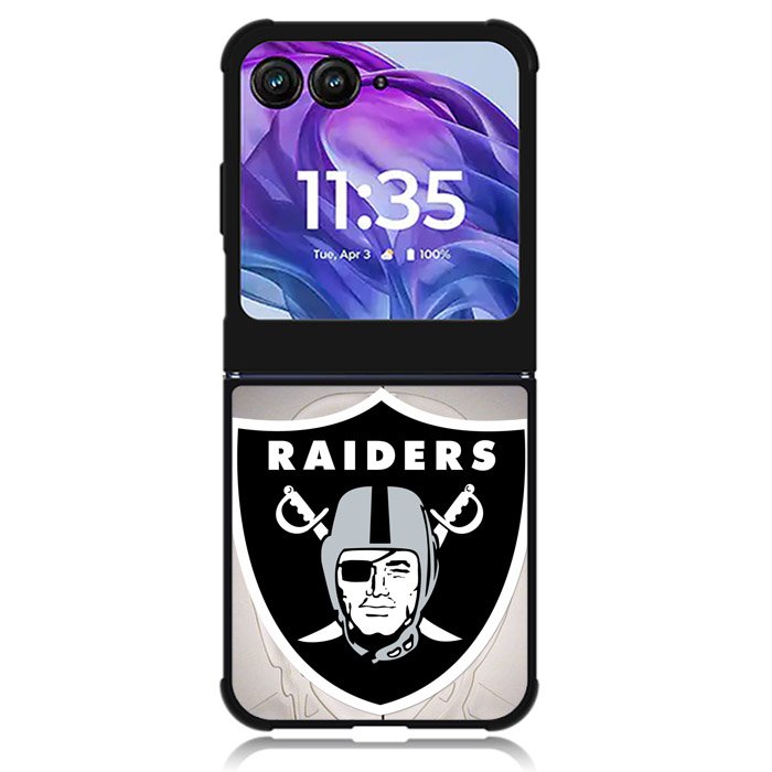 Oakland Raiders 2nd Motorola Moto Razr 2024 , Moto Razr 50 Case