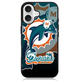 Miami Dolphins Nfl Case iPhone 16 BC1308