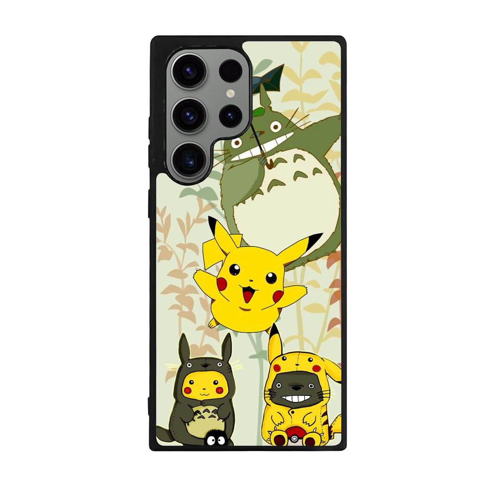 Totoro Love Pikachu Pokemon Case Samsung Galaxy S24 Ultra 5G BC1309