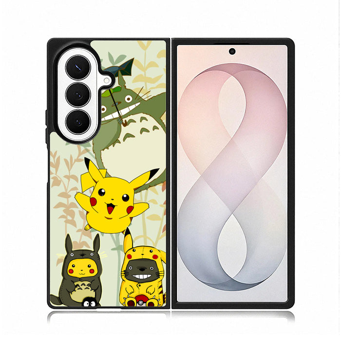 Totoro Love Pikachu Pokemon Samsung Galaxy Z Fold 8 Ultra Case BC1309