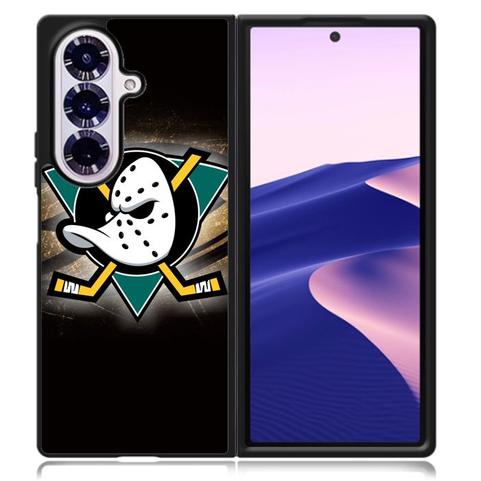 Anaheim Mighty Ducks NHL Samsung Galaxy Z Fold 7 5G Case BC1311