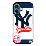 Yankees Baseball Case iPhone 16 Plus BC1314