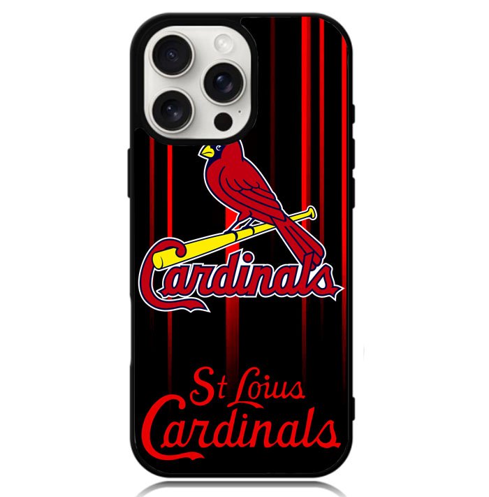 St. Louis Cardinals logo Case iPhone 16 Pro Max BC1316