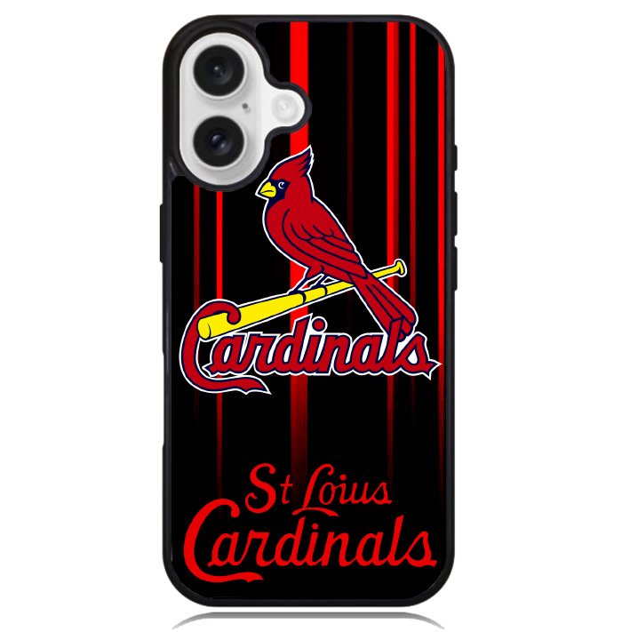 St. Louis Cardinals logo Case iPhone 16 BC1316