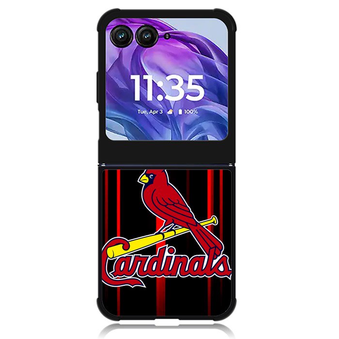 St Louis Cardinals Logo 15th Motorola Moto Razr 2024 , Moto Razr 50 Case