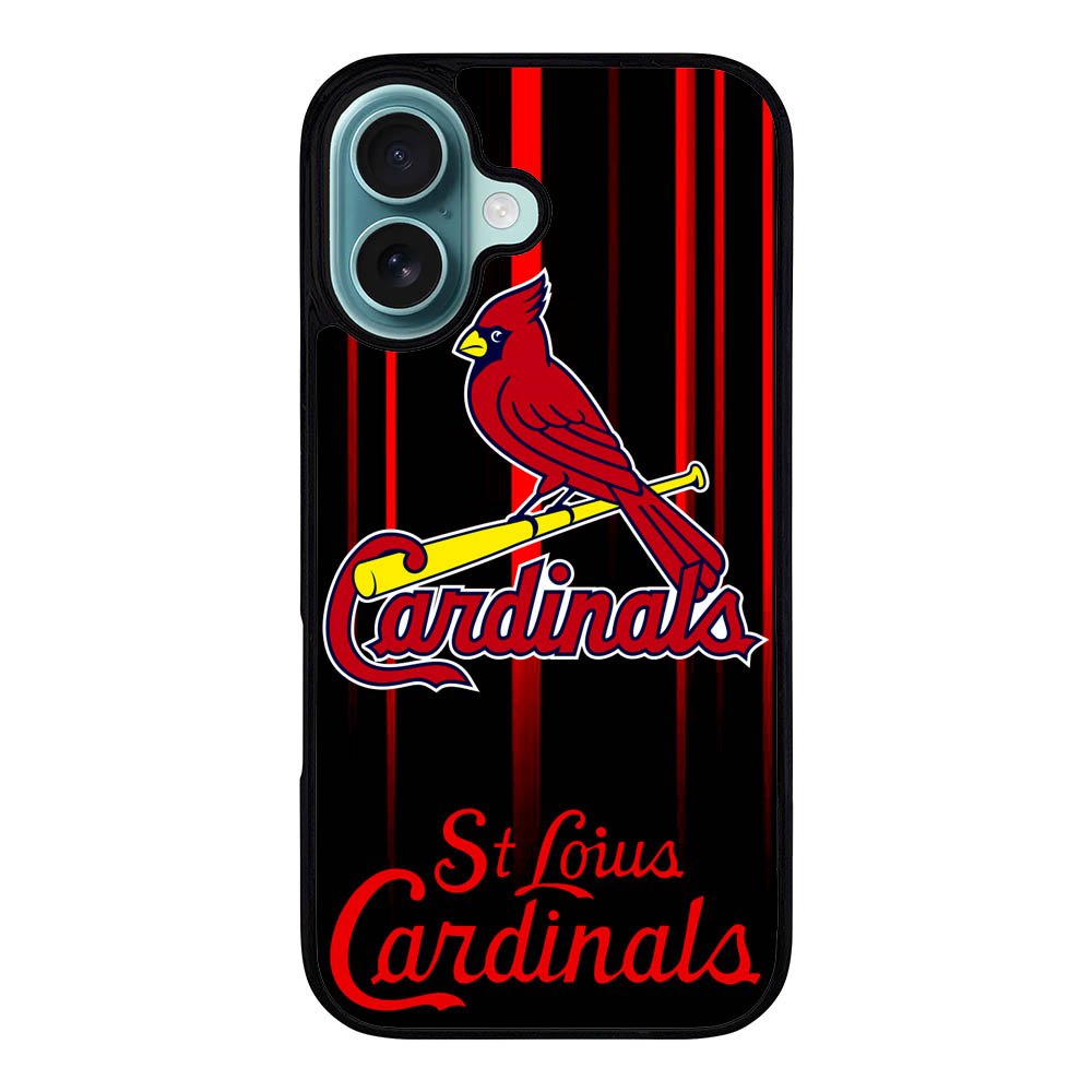 St. Louis Cardinals logo Case iPhone 16 Plus BC1316