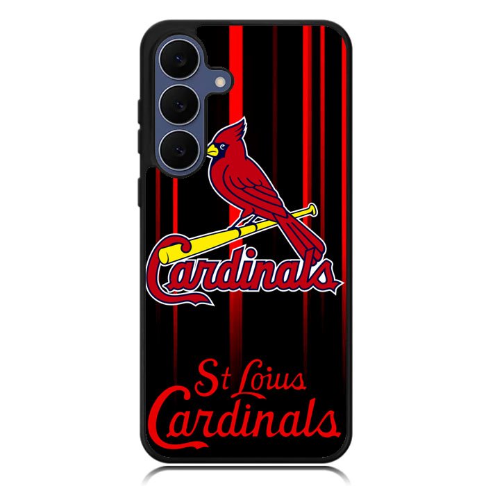 St. Louis Cardinals logo Samsung Galaxy S25 FE Case BC1316