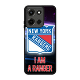 New York Rangers Motorola Moto G 5G 2025 Case BC1317