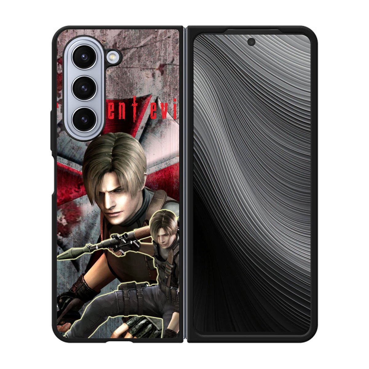 resident evil leon Case Samsung Galaxy z Fold 5 5G BC1319