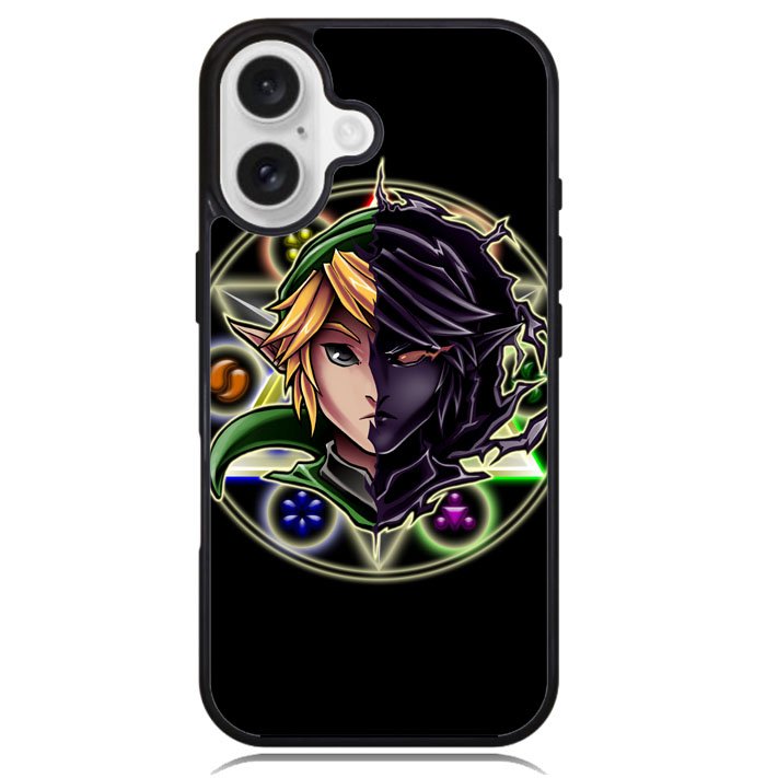 The Legend Of Zelda Two Face Z3344 iPhone 16 Plus Case