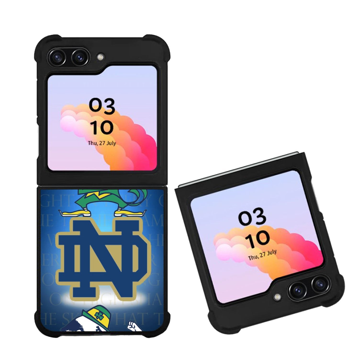 Notre Dame Fighting Irish Case Samsung Galaxy Z Flip 5 5G BC1321