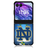 Notre Dame Fighting Irish 1st Motorola Moto Razr 2024 , Moto Razr 50 Case