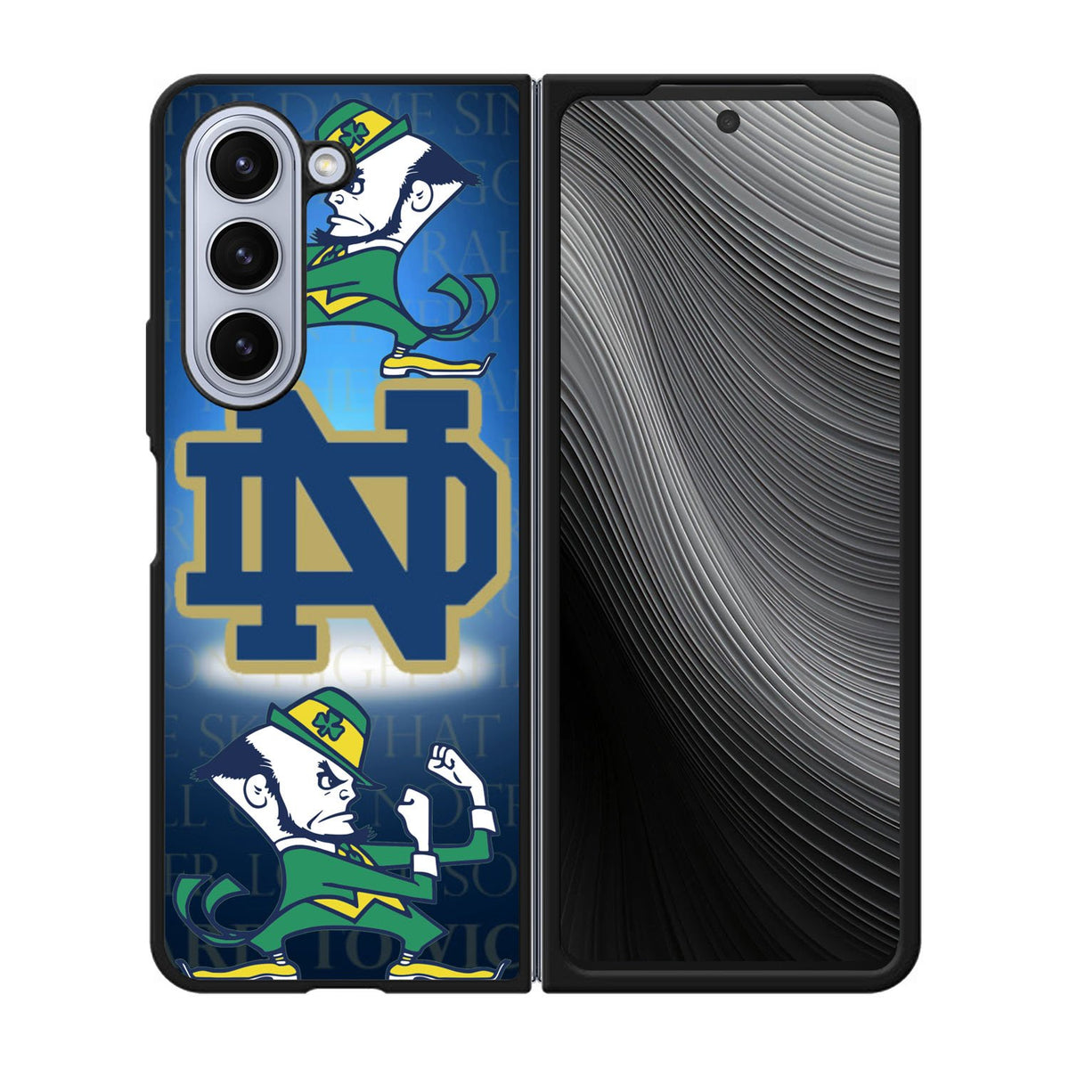 Notre Dame Fighting Irish Case Samsung Galaxy z Fold 5 5G BC1321