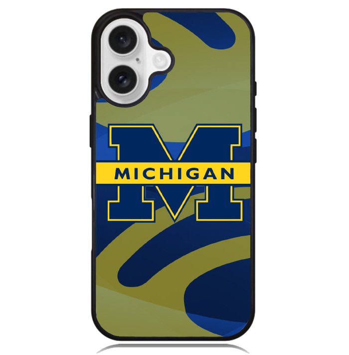 Michigan logo Case iPhone 16 BC1322