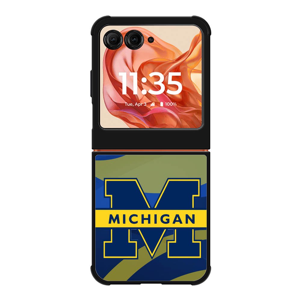 Michigan logo Motorola Moto Razr 2025/2024 , Moto Razr 60/50 Case BC1322