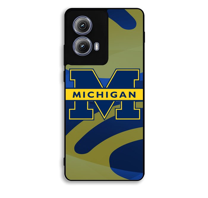Michigan logo Motorola Moto Edge 2024 Case BC1322