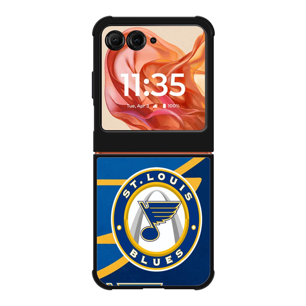 St Louis Blues Logo Motorola Moto Razr 2025/2024 , Moto Razr 60/50 Case BC1325