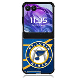 St Louis Blues Logo Motorola Moto Razr 2024 , Moto Razr 50 Case